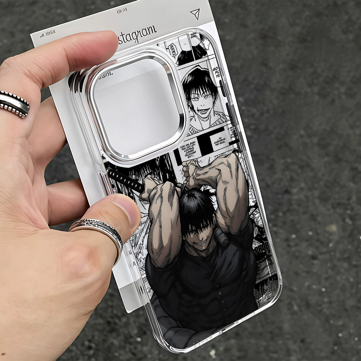 Cool Anime Tojis Fushiguros Phone Case For iPhone