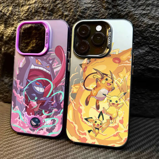 Pokémon Gengar Pikachus Eeveelutions Anime Coque Phone Case