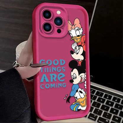 Cute Mickey Minnie Phone Case For iPhone