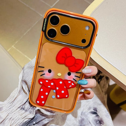 4 Types Of Autumn And Winter Kitty Cat Phone Cases Suitable For iPhone