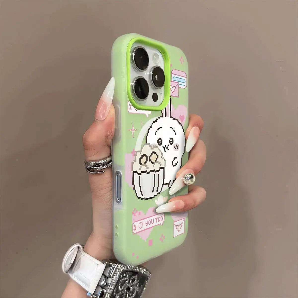 Anime Chiikawa Hachiware Usach Mobile Phone Case Available  For iPhone