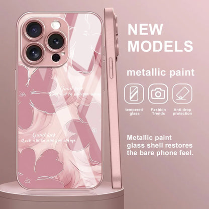 Oil Painting Flower Phone Case For iPhone