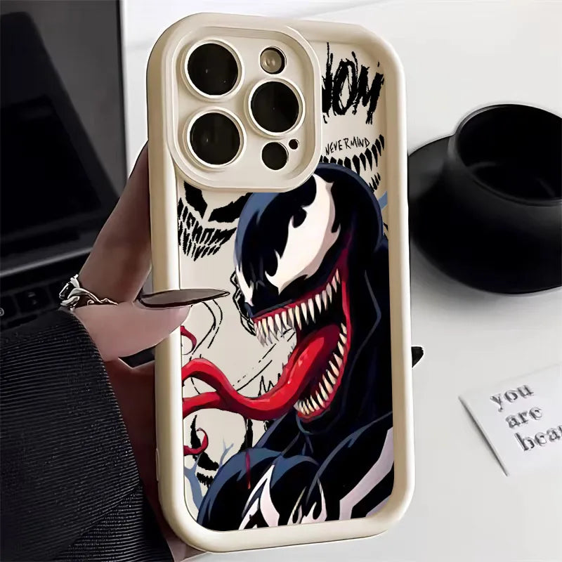 Venom Marvel Phone Case For iPhone