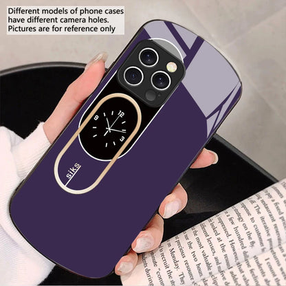 Wall Clock Color Pattern For iPhone