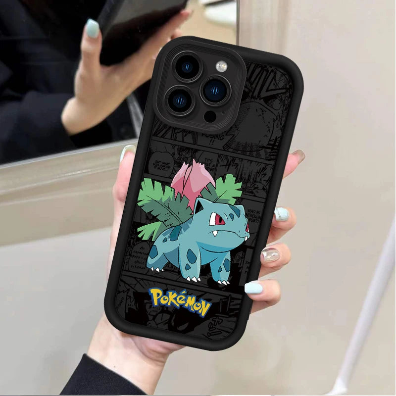 Cartoon Pokemon Phone Case For iPhone