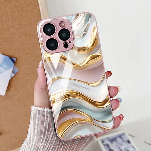 Water Ripple Pattern Phone Case For iPhone