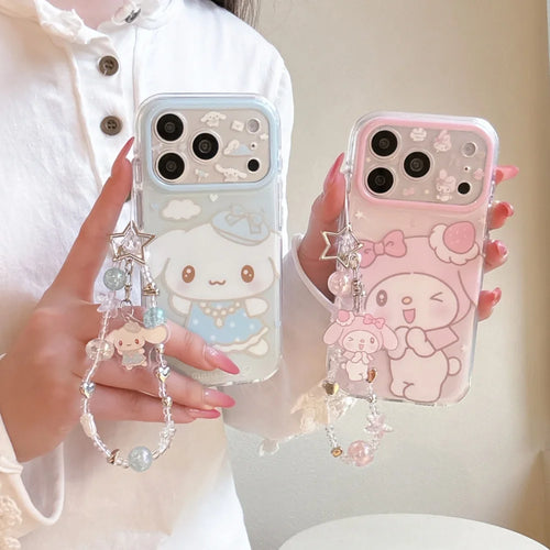 Luxury Strawberry Melody Hat Cinnamoroll Hot Sale Phone Case For iPhone