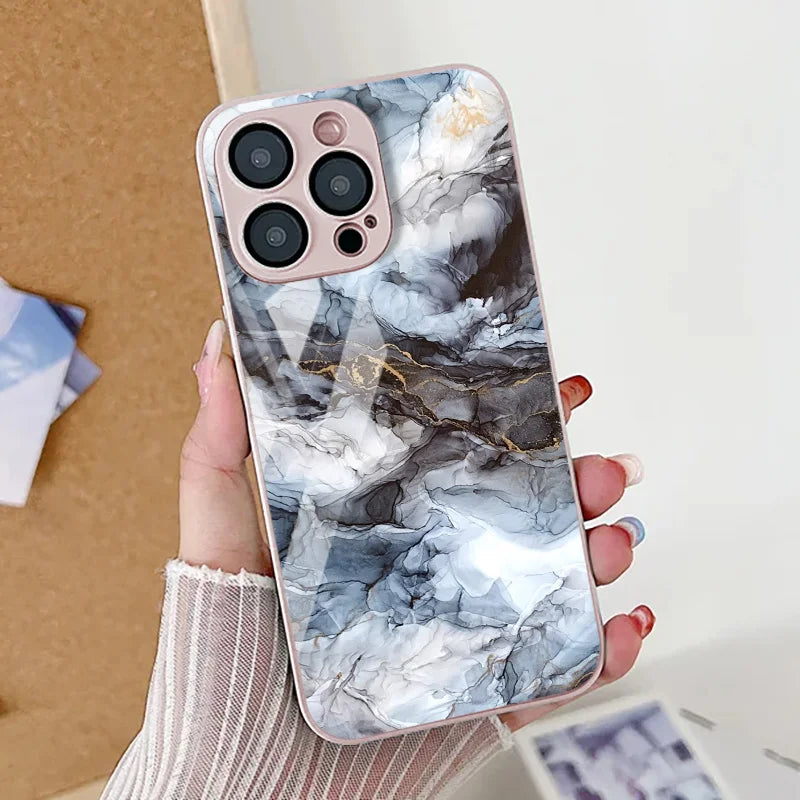 Marble Pattern Case For iPhone