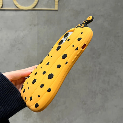 Vegetable Polka Dots Pumpkin Phone Case