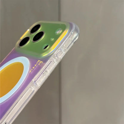 Aurora Gradient For Magsafe Matte Case  For iPhone