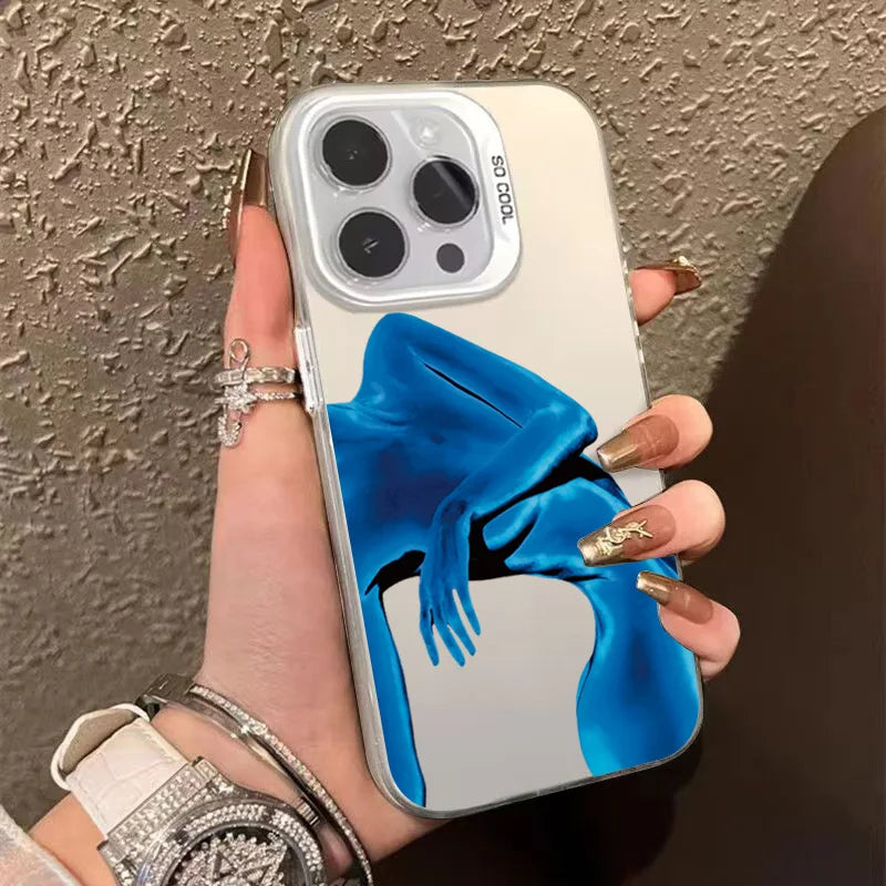 Hair-Lifting Phantom Niche Personality Air Cushion Phone Case