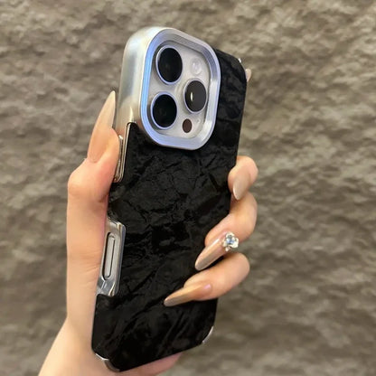 Soft Silicone Leather Snow Mountain Pattern Phone Case