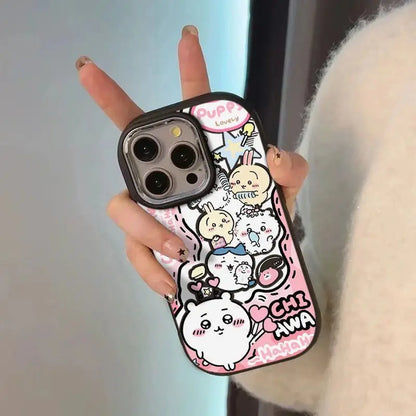 Anime Chiikawa Hachiware Usach Mobile Phone Case Available For iPhone