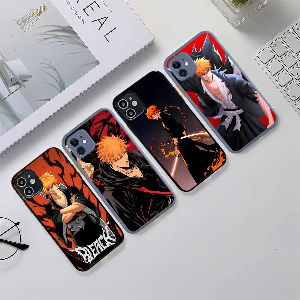 Anime Cool Bleachs Phone Case For iPhone
