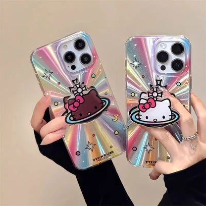 Hello Kitty Stand Phone Case For iPhone