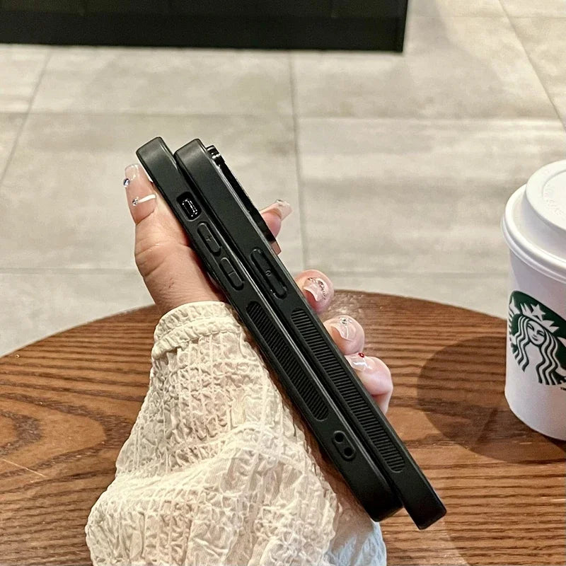 Luxury Wireless Charging Magnetic Cortex Phone Case