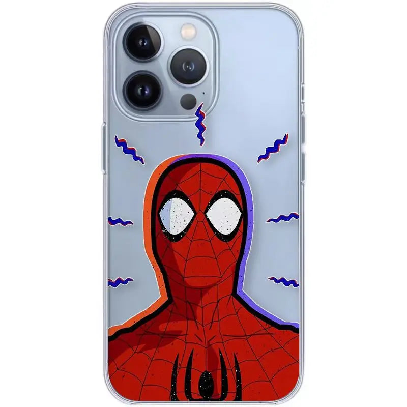 Marvel Spider Man Fun Cartoon Phone Case For iPhone