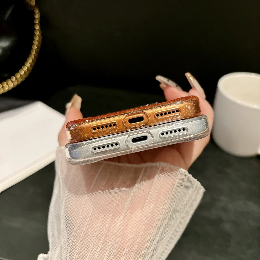 Luxury Diamond Glitter For Magsafe Case For iPhone