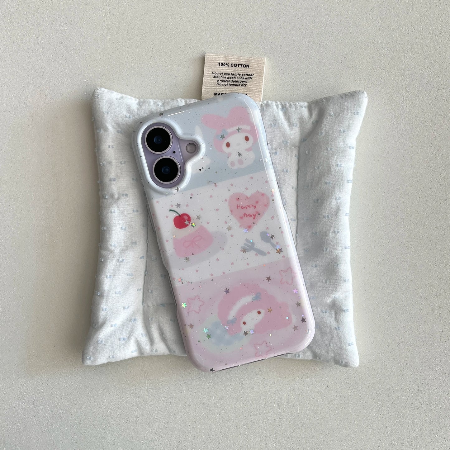 Cute Pink Melody Lambs Hot Sale Phone Case For iPhone