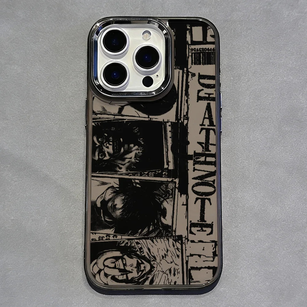 Line Anime Deaths Notes Hot Phone Case For iPhone