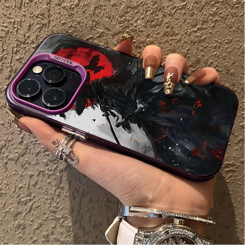 Ghost Face Samurai Case For iPhone