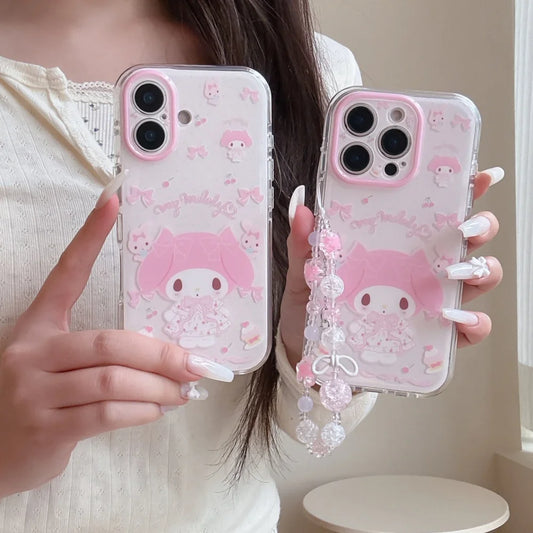 Luxury Pink Cake Melody Hot Sale Phone Case For iPhone