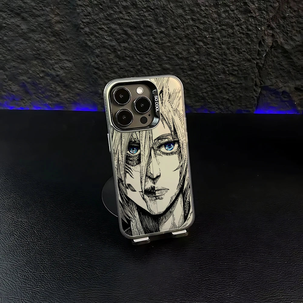 Luxury Hot Anime Attack On Titan Phone Case iPhone