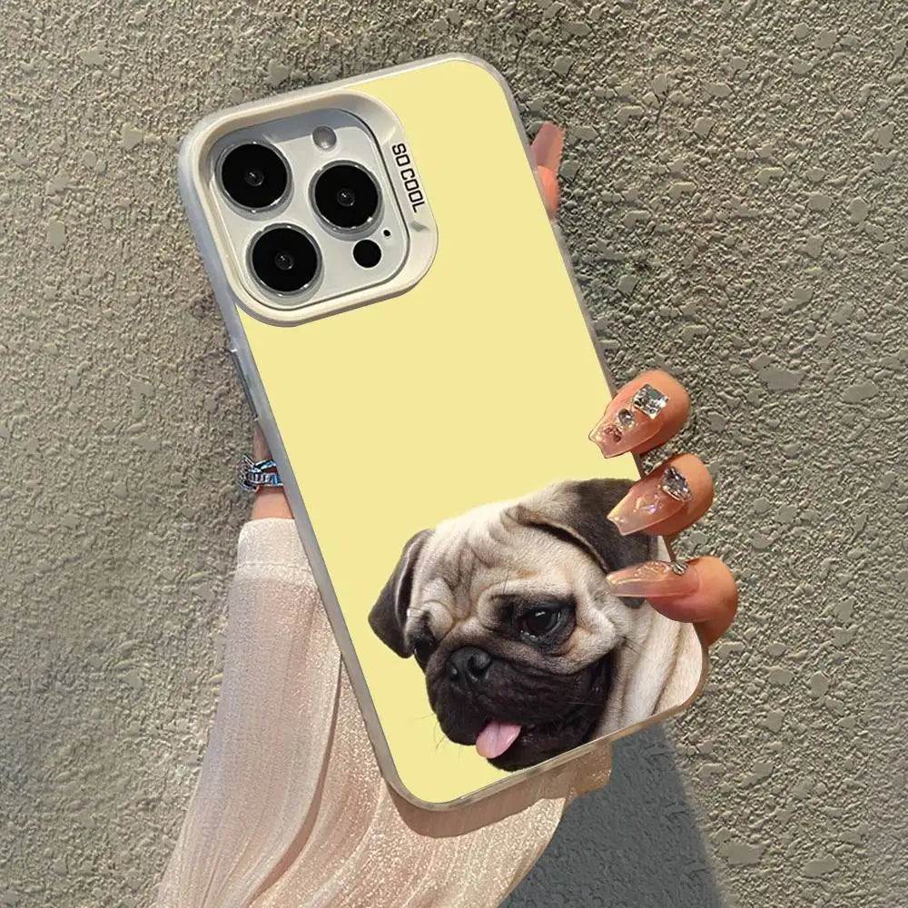 Pug Dog Phone Case For iPhone