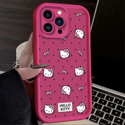 Cute Hello Kitty Phone Case For iPhone