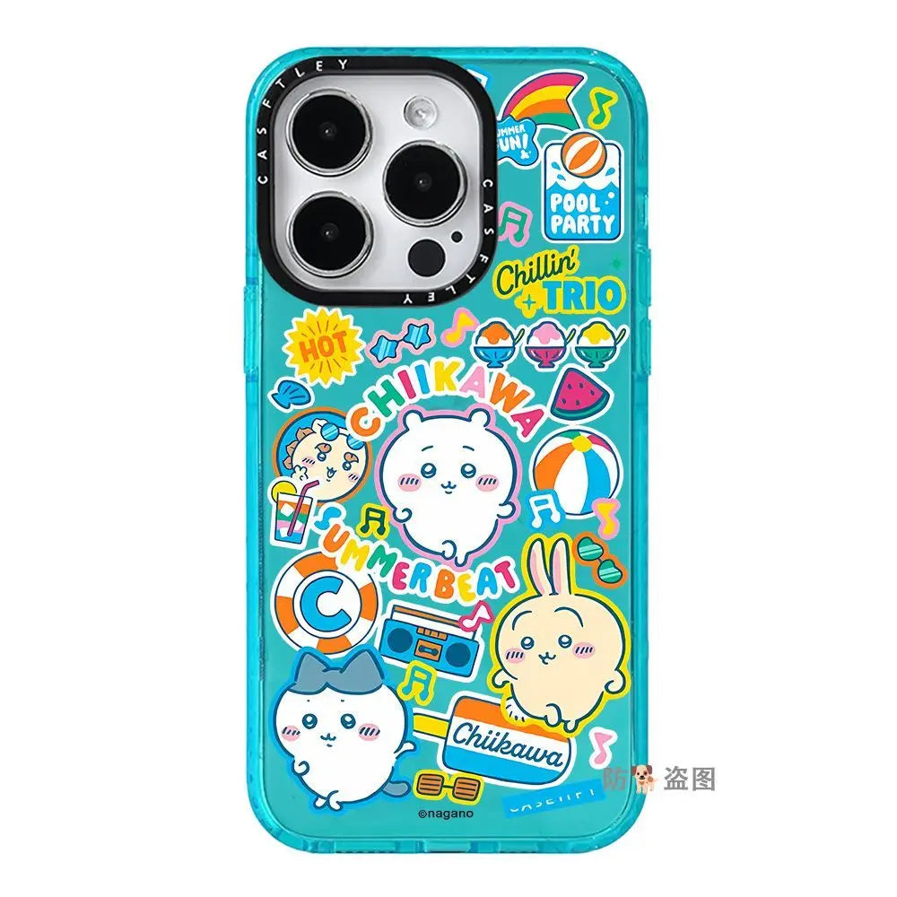 Anime Chiikawa Usagi New Case Cartoon Cute Anime Kawaii Lovely Applicable To iPhone
