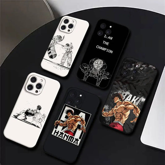 Anime Baki Hanmas Phone Case For iPhone