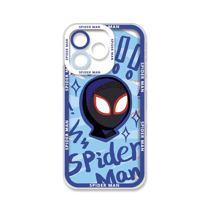 Hot Marvel Spider Man Couple Phone Case For iphone