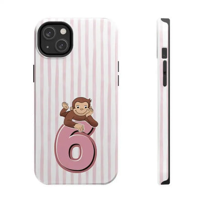 Cute Matching 67 Curious George Phone Case For iPhone