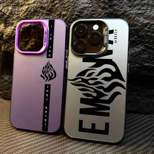 Black Flame Coque For Apple iPhone
