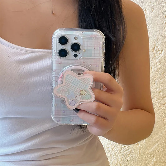 Lattice Pattern Magnetic Phone Case