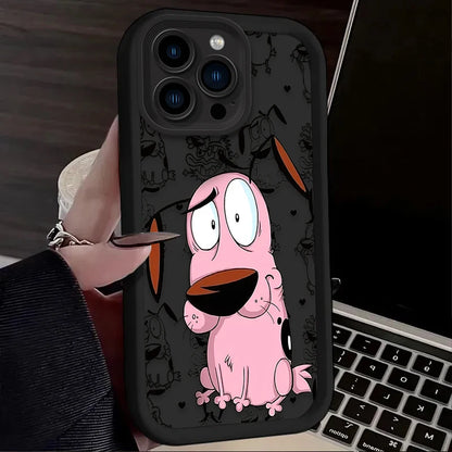 Courages Cowardly Dog Case For iPhone