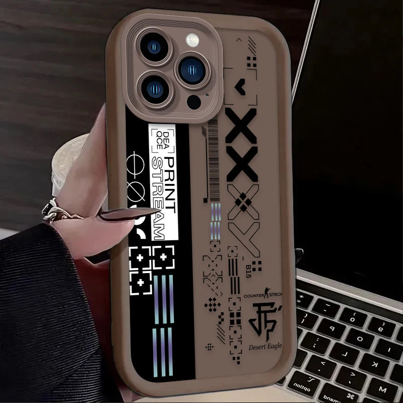 Counter Strike CS Go Hot Game Phone Case For iPhone