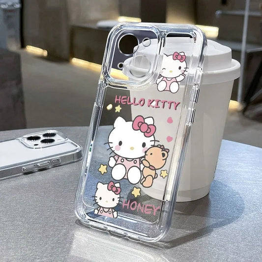 Hello Kitty Bear Cute Phone Case For iPhone