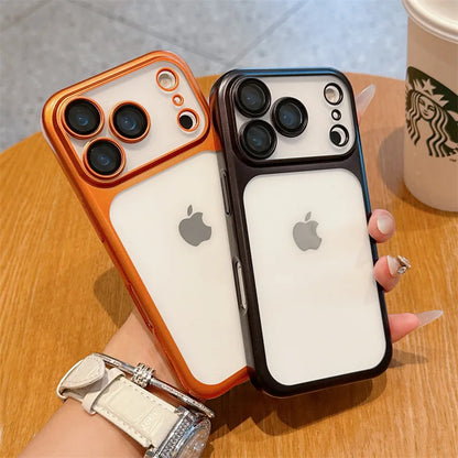 Luxury Solid Colors Frosted Translucent Phone Case For iPhone