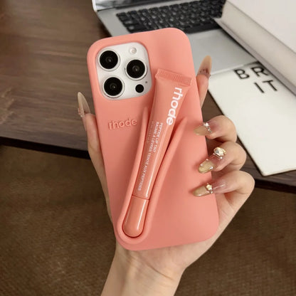 Rhode Phone Case Lip Case Rhode Soft Silicone Phone Case With Box