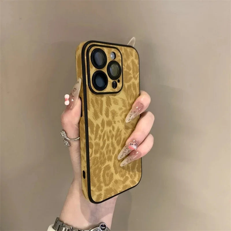 Luxury Leopard Print Phone Case