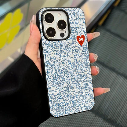Little Love Cartoon People Phone Case