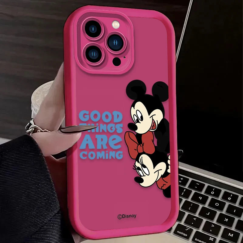 Cute Mickey Minnie Phone Case For iPhone