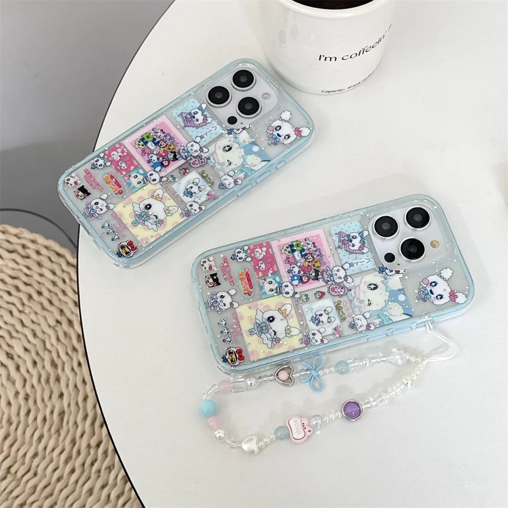 Cute Glitter Cartoon Rabbit Phone Case