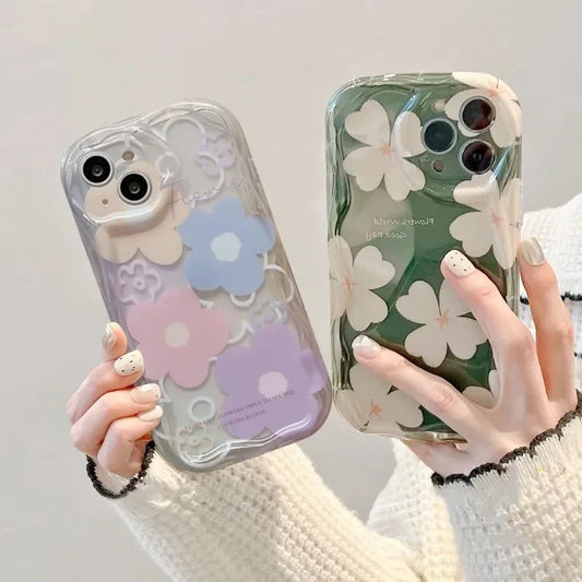 3D Flower Fruit Phone Case For IPhone