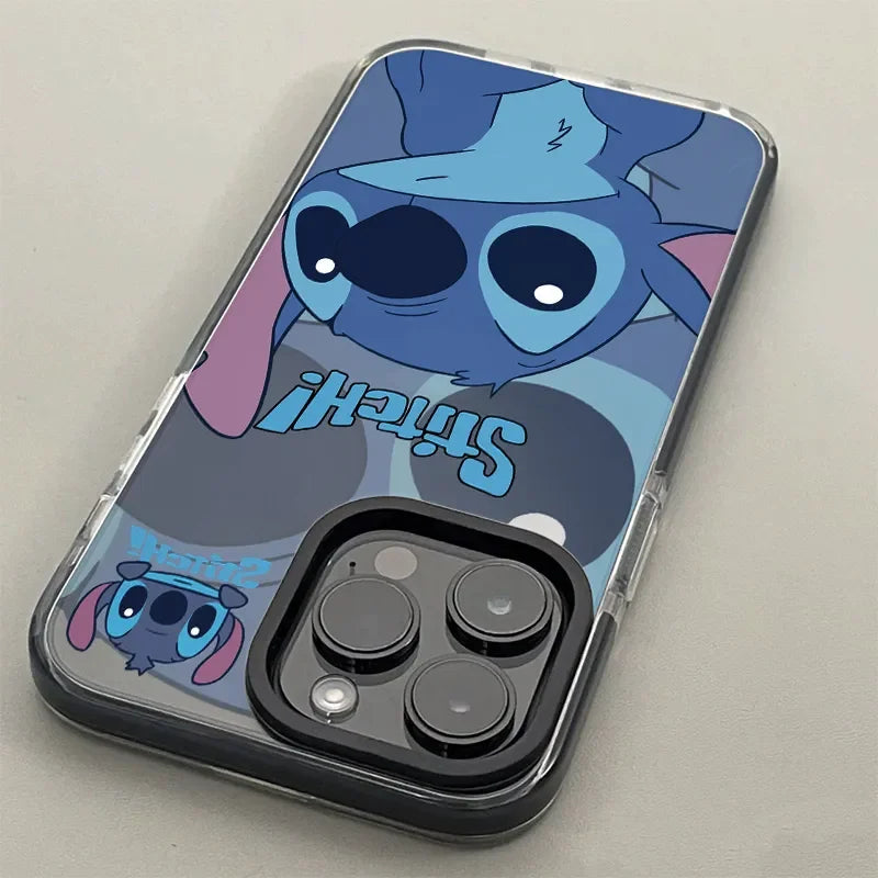 New Stitch Big Eye Cute Phone Case For iPhone