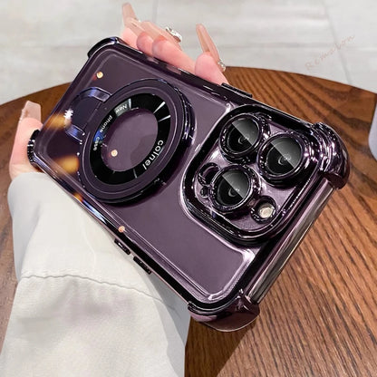 Magnetic Stand Phone Case For iPhone