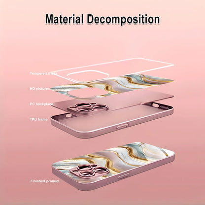 Water Ripple Pattern Phone Case For iPhone