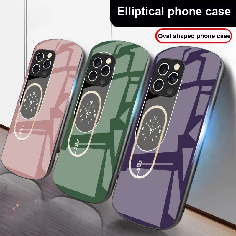 Wall Clock Color Pattern For iPhone