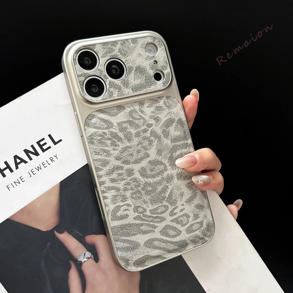 Heart Mirror Luxury Phone Case For iPhone